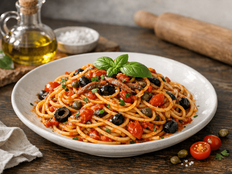 Spaghetti alla Puttanesca