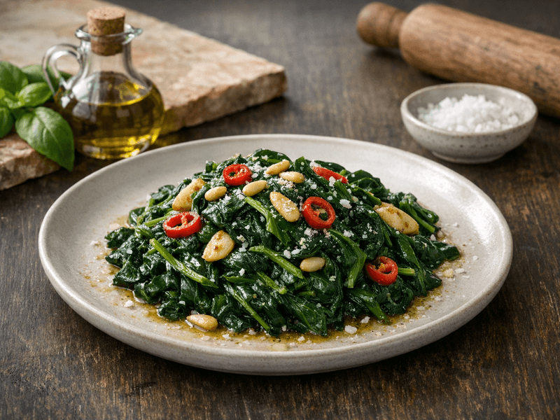 Spinaci Saltati