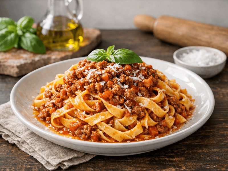 Tagliatelle al Ragù
