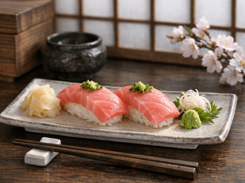 中トロにぎり