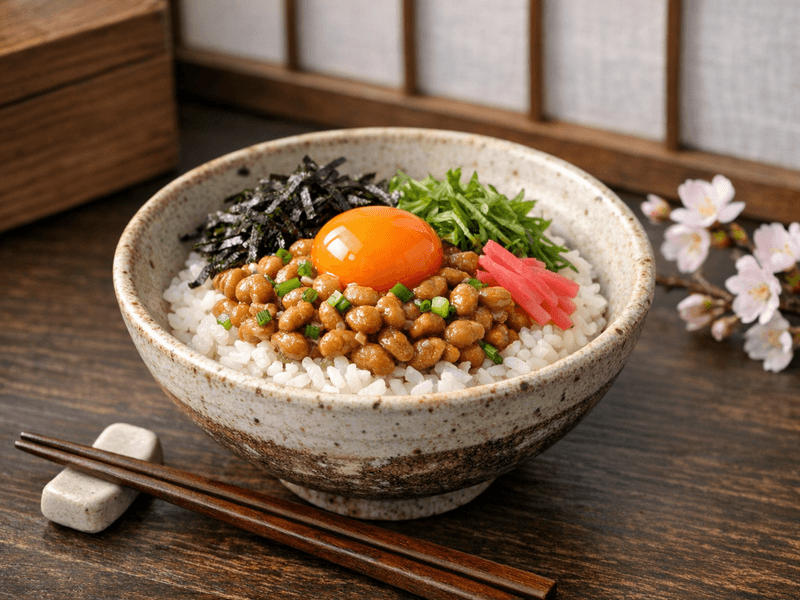 水戸納豆ご飯