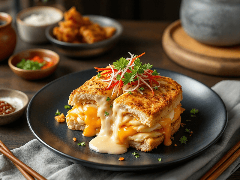 에그드롭 샌드위치
