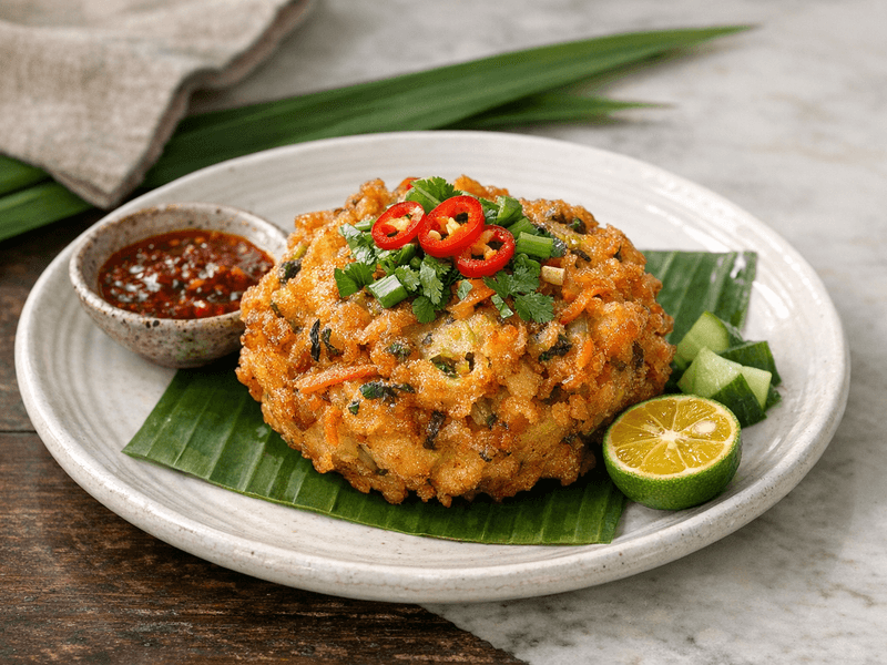 1 Biji Cucur Sayur