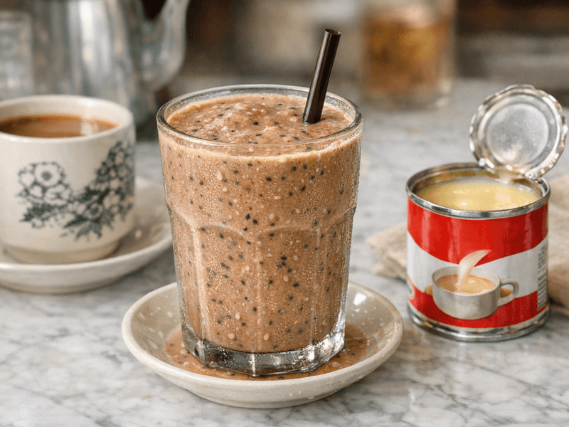Smoothie Pisang Coklat Protein