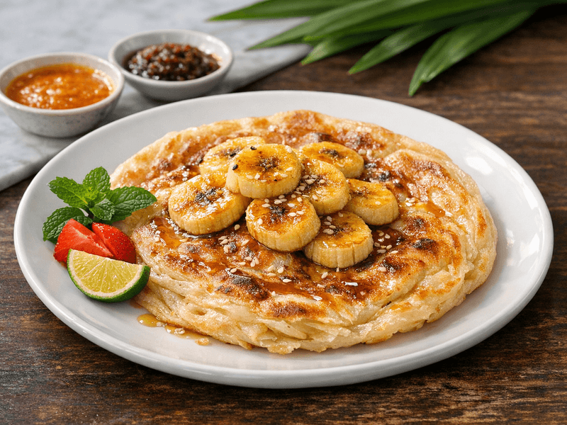 Paratha Pisang
