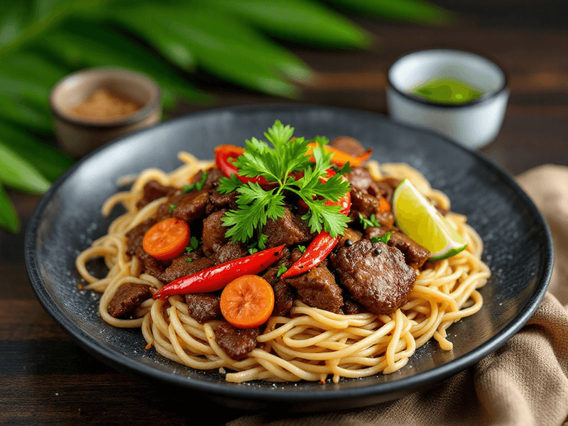 Beef Black Pepper Stir Fry