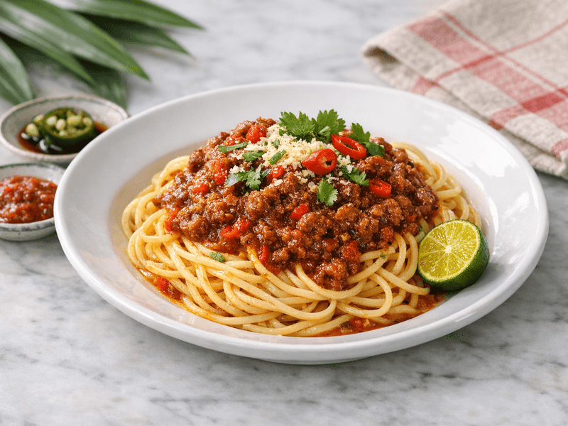 Beef Bolognese Pasta