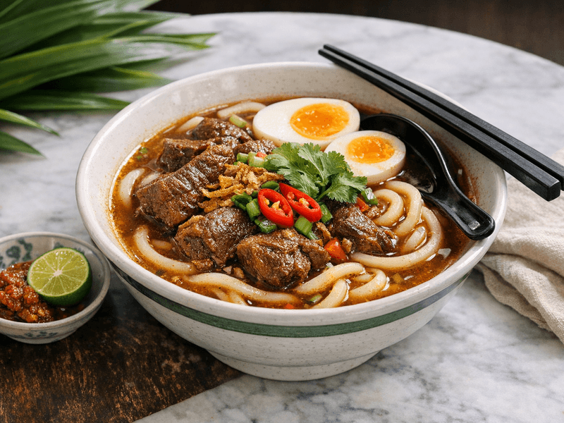 Beef Udon Noodle Soup