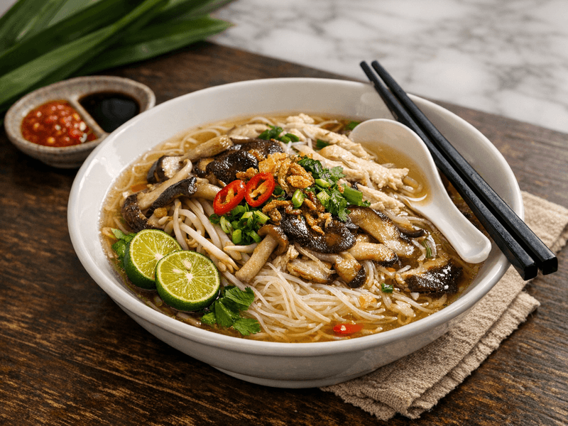 Bihun Sup Cendawan