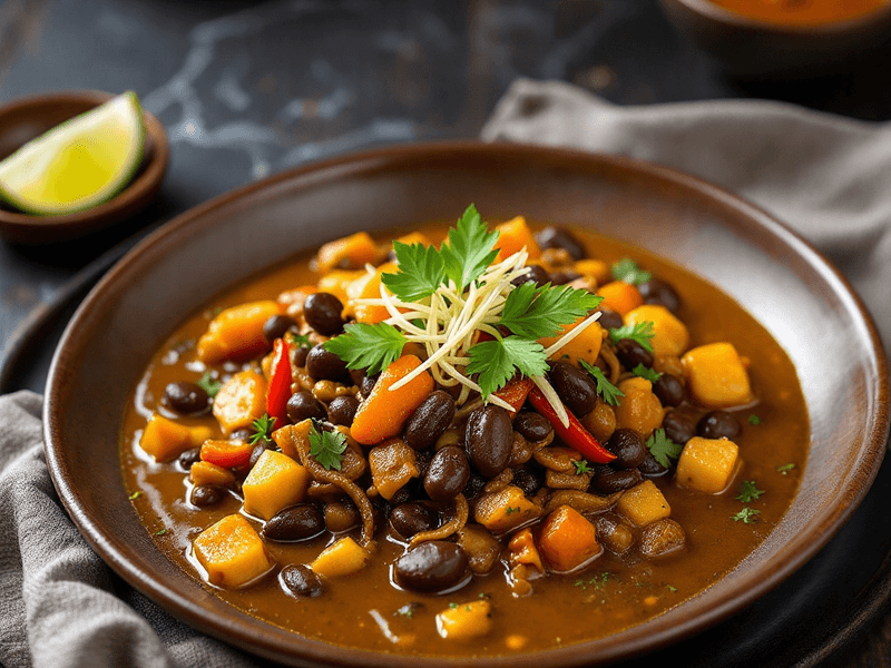 Black Bean Curry