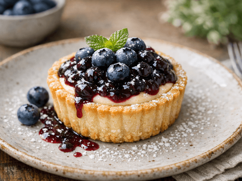 Blueberry Cheesetart