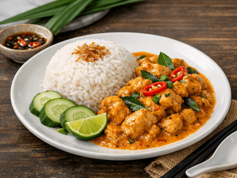 Butter Chicken with Rice