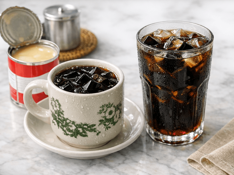 Canned Grass Jelly Drink