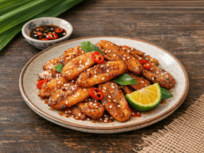 Kerepek Pisang Manis Berkaramel