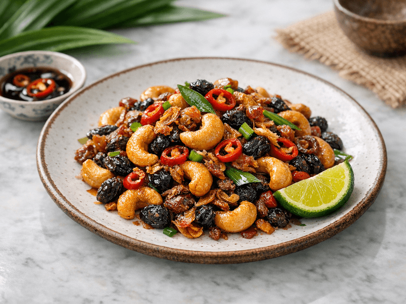 Campuran Kacang Gajus dan Kismis