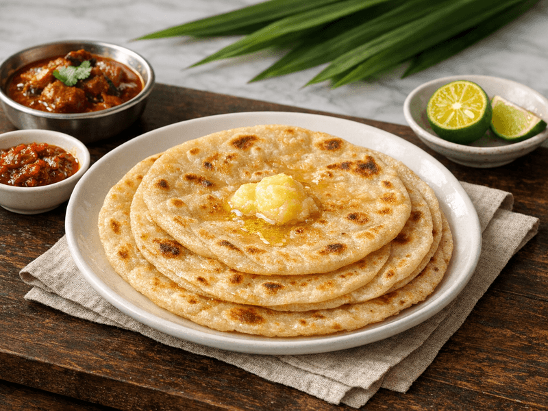 Chapati with Ghee
