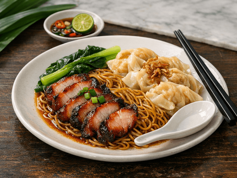 Char Siew Wan Tan Mee