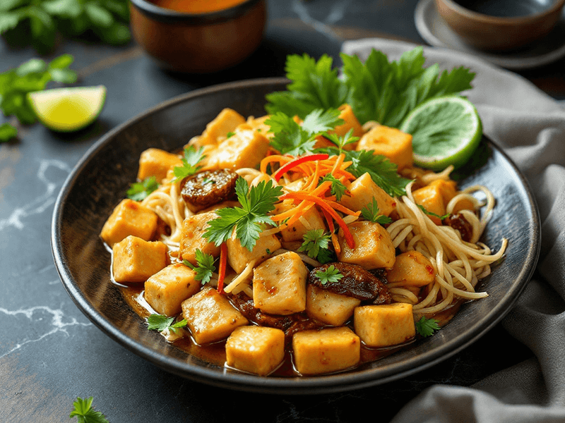 Chicken and Tofu Hotpot