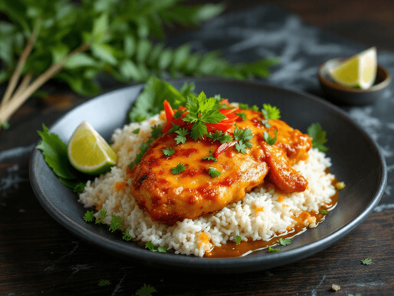 Chicken Breast with Rice