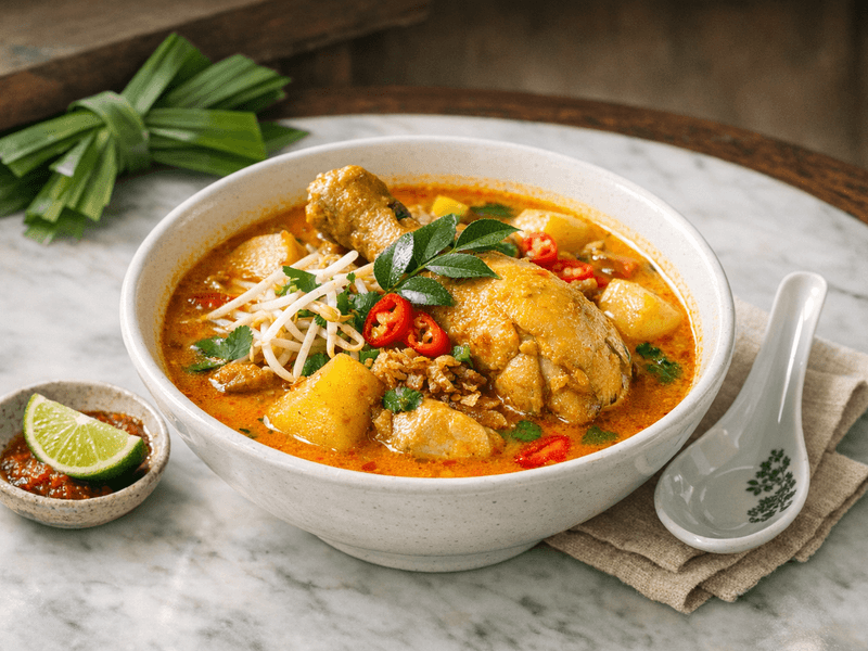 Chicken Kari Soup