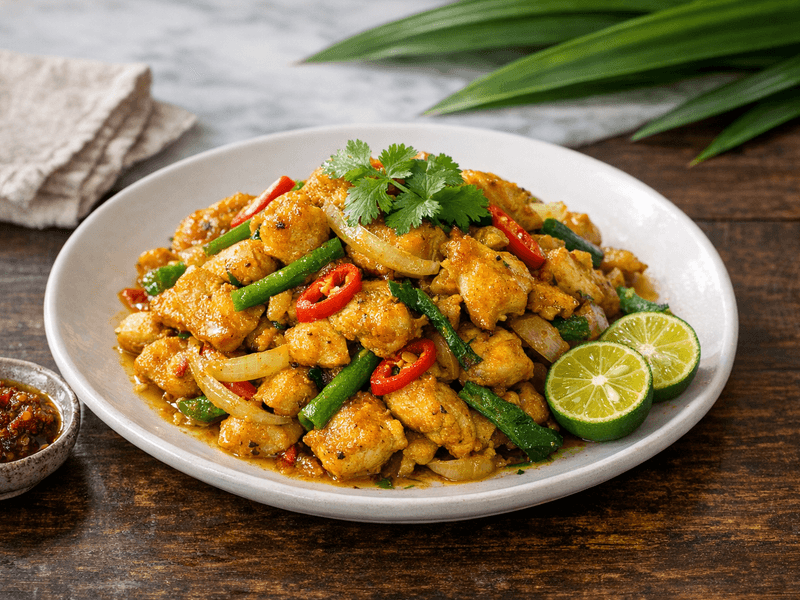 Chicken Turmeric Stir Fry
