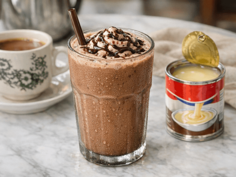 Chocolate Date Milkshake