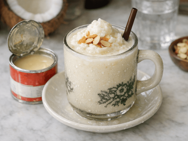 Coconut Shake with Almond Milk