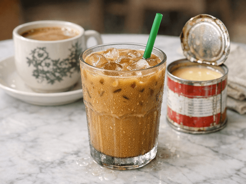 Krimer Kopi dengan Stevia