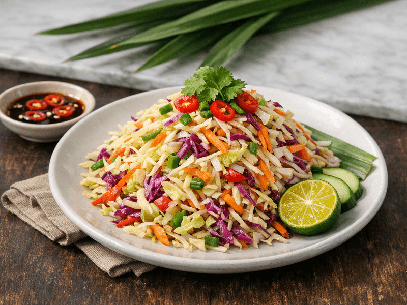 Coleslaw Without Dressing