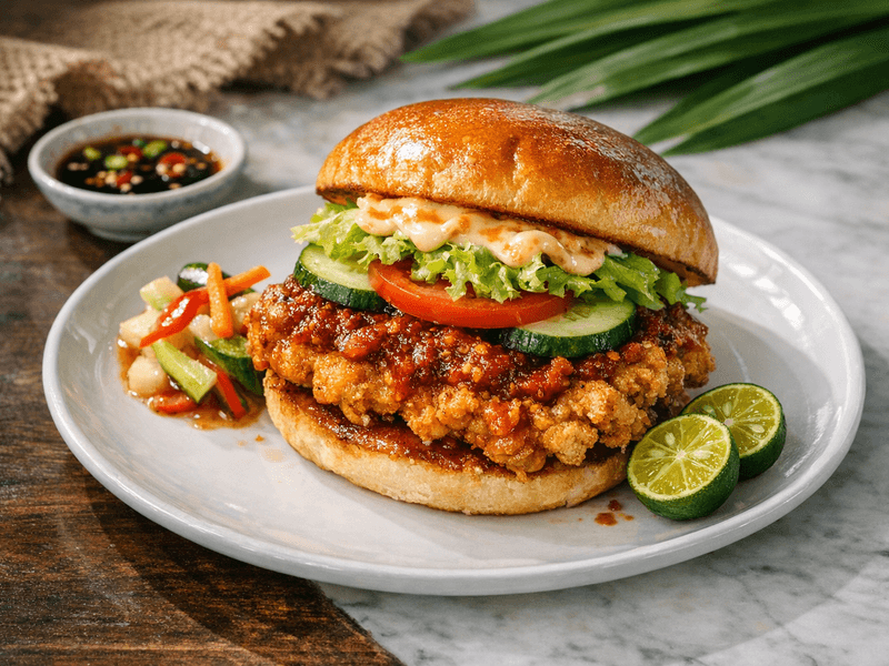 Sandwic Ayam Rangup