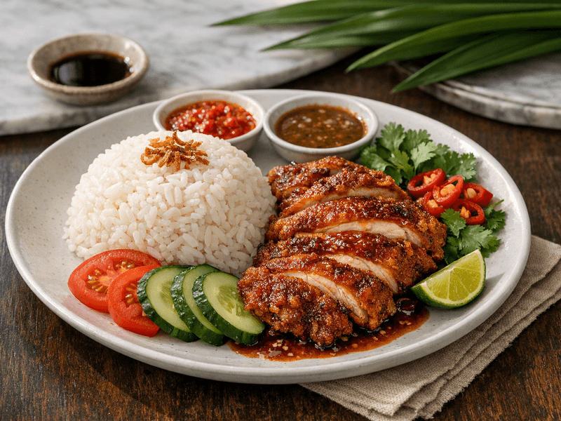 Nasi Ayam Rangup