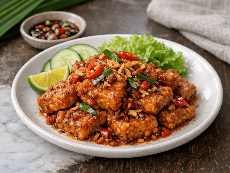 Tempe Goreng Rangup
