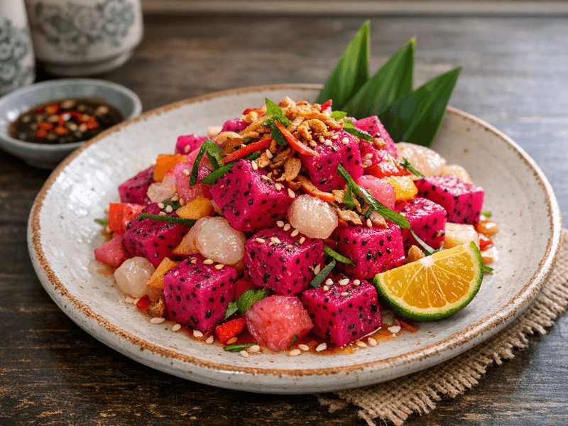 Salad Buah Naga