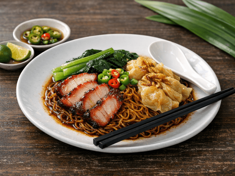 Wan Tan Mee Kering