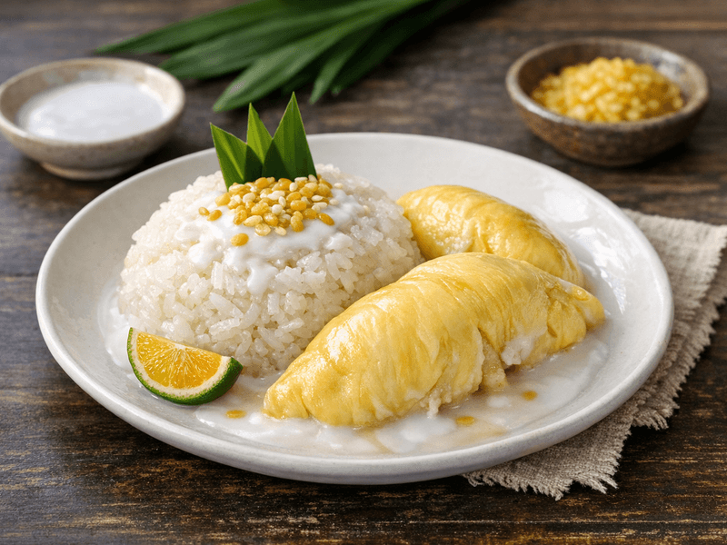 Durian Sticky Rice