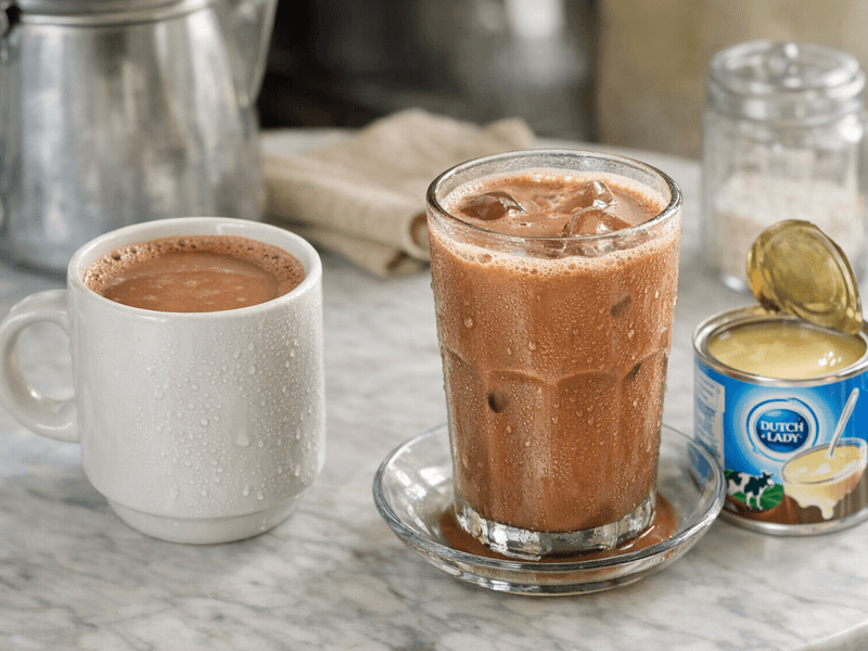 Susu Coklat Dutch Lady