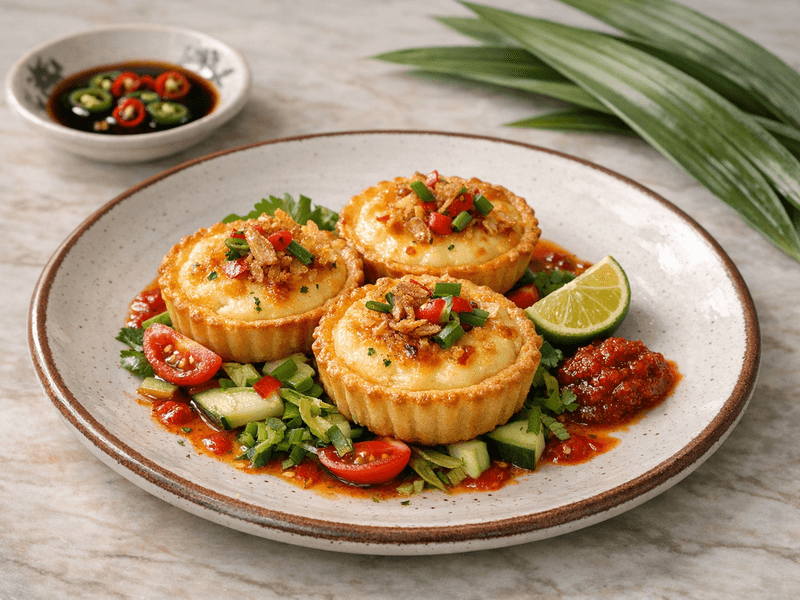 Tart Keju Tanpa Telur