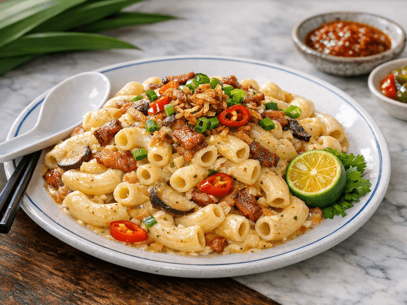 Macaroni Carbonara Tanpa Telur