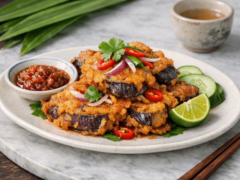 Eggplant Fritters