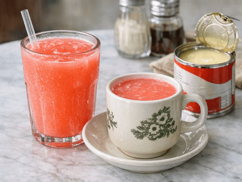 Jus Jambu Batu Merah Muda Segar