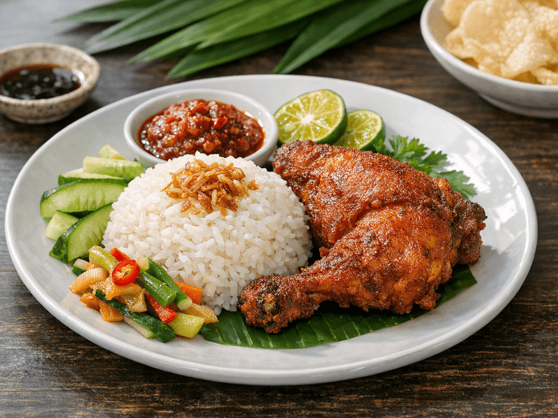 Nasi Ayam Goreng