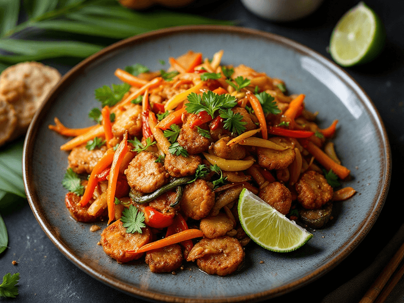 Fried Mixed Vegetables