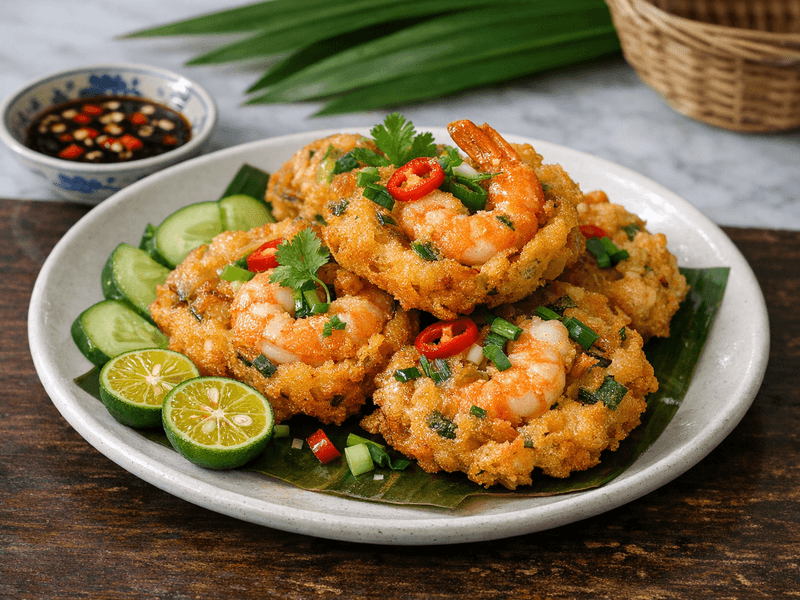 Cucur Udang Goreng