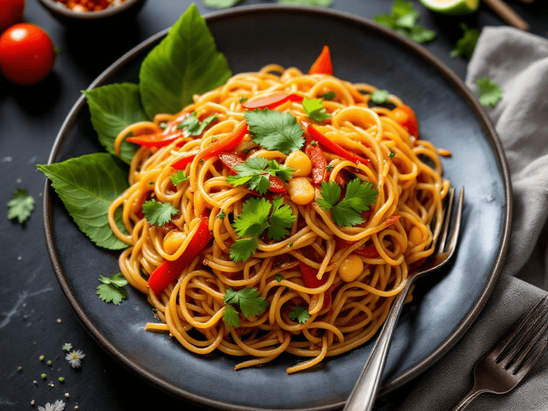 Glass Noodles Stir Fry