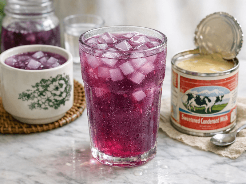 Minuman Nata De Coco Anggur