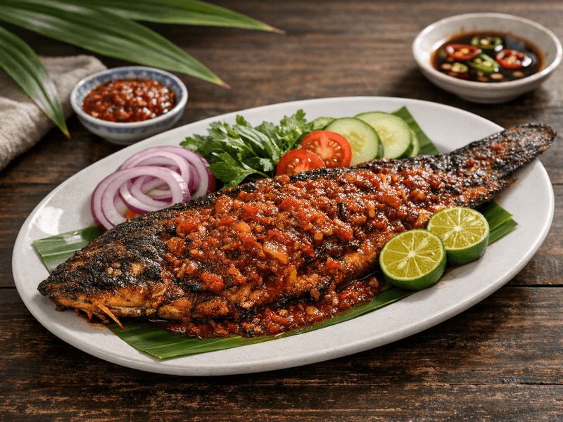 Grilled Catfish with Sambal