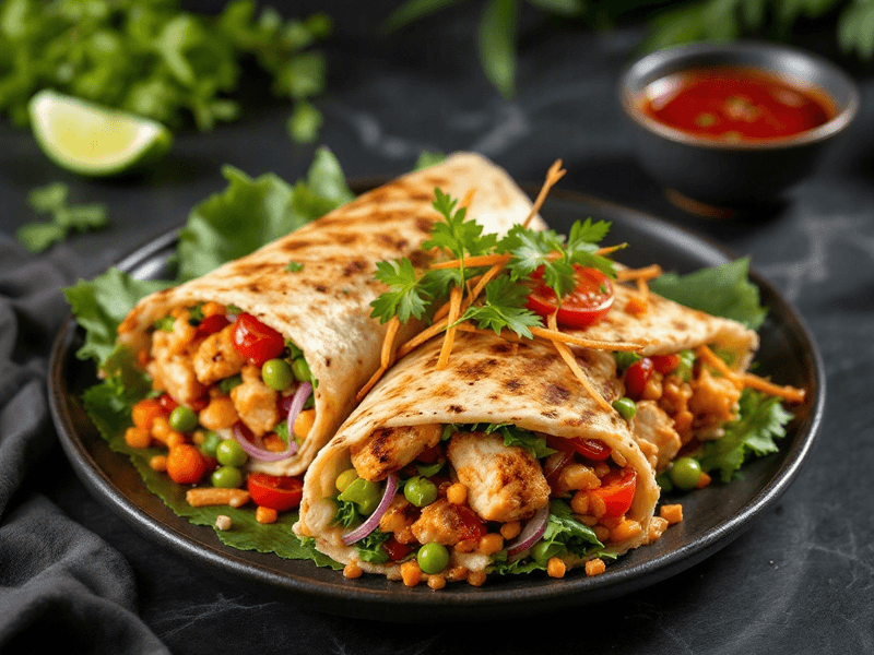 Grilled Chicken Caesar Wrap