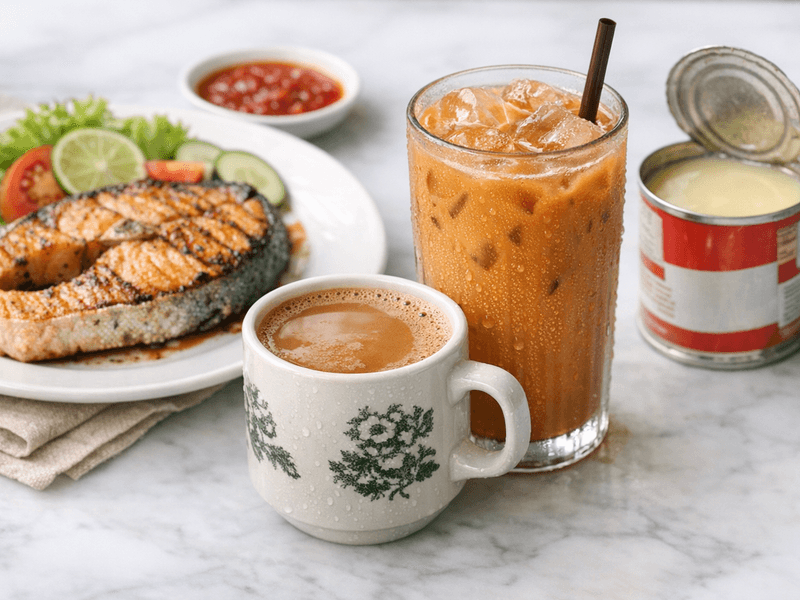 Steak Salmon Bakar