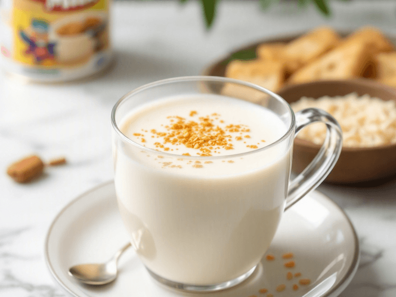 Homemade Soy Milk Without Sugar