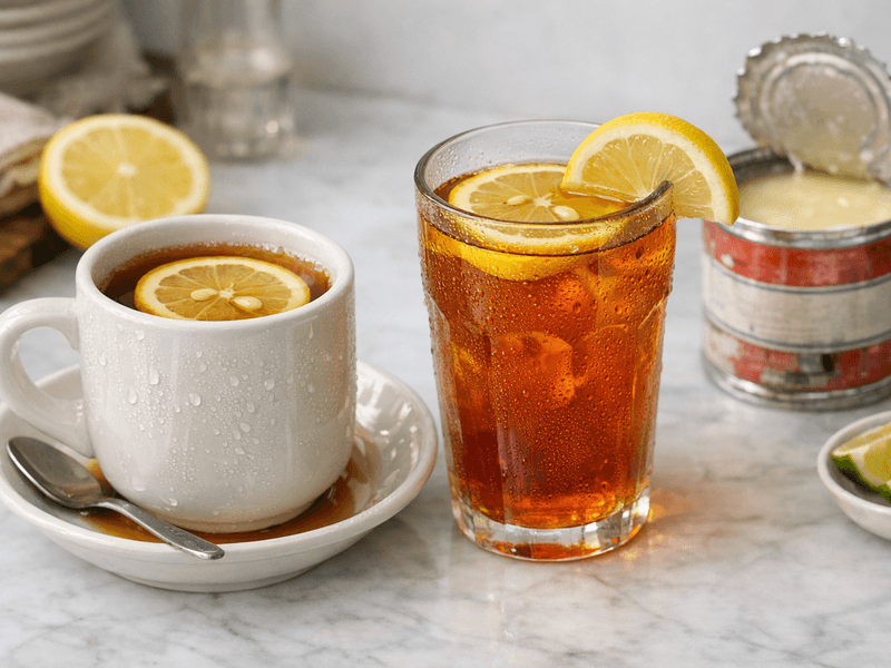 Teh Lemon Panas
